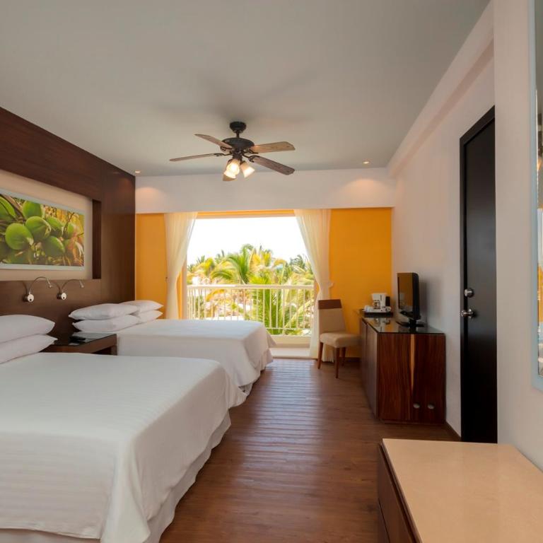 Krystal Grand Nuevo Vallarta - Habitación Deluxe con vistas tropicales - 2 camas dobles - 4