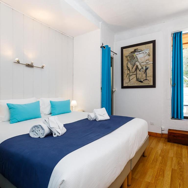 Hôtel Les Liserons de Mougins - Doppelzimmer mit Terrasse - 1