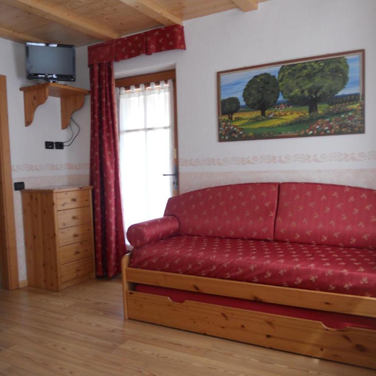 Hotel Garnì Salvanel - Vierbettzimmer mit Balkon - 6