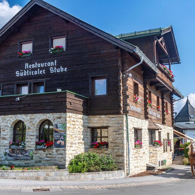 Südtiroler Stube - Appartement 1 Chambre avec Balcon - 13