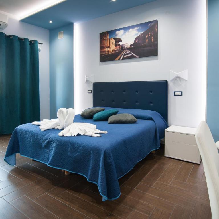 World Wide Bed - Prenestino - Chambre de Luxe Double ou Lits Jumeaux avec Baignoire Spa - 1