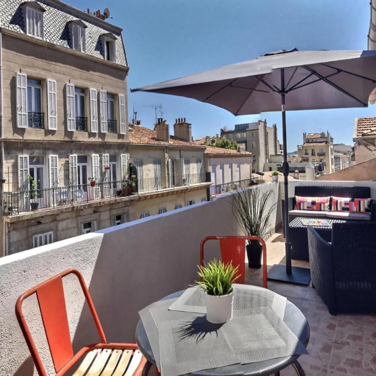 Les Appartements d'Edmond St Sebastien - Grand Studio avec Terrasse - 2