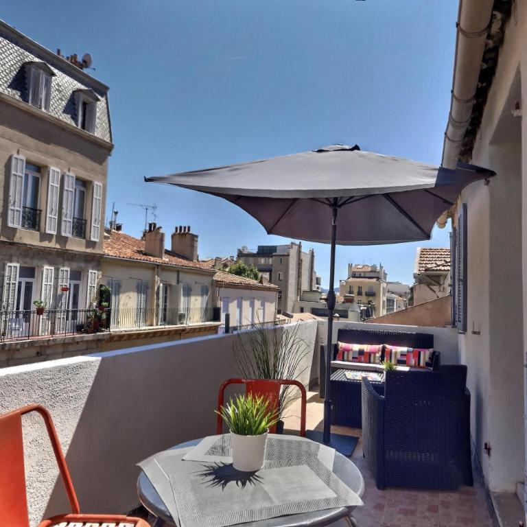 Les Appartements d'Edmond St Sebastien - Grand Studio avec Terrasse - 4