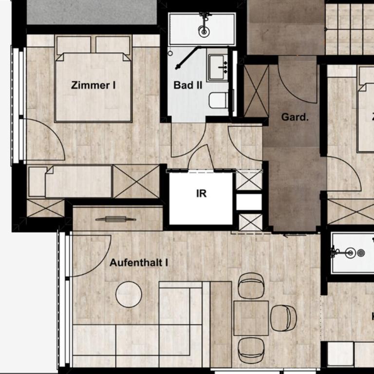 Chalet Traumblick - Apartment mit 2 Schlafzimmern - 30