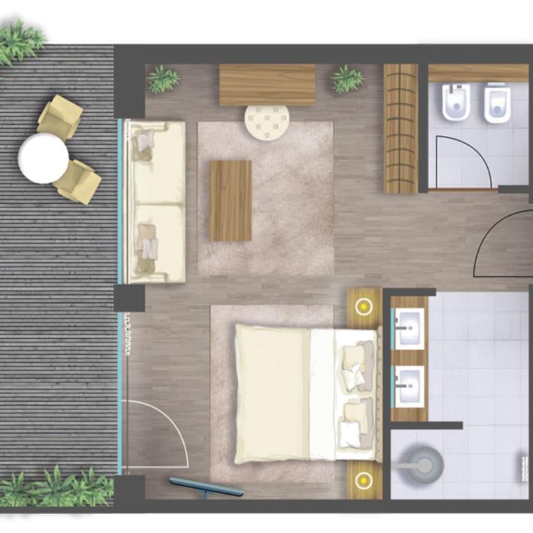 Viktoria Alpine Hideaway - Doppelzimmer - 1
