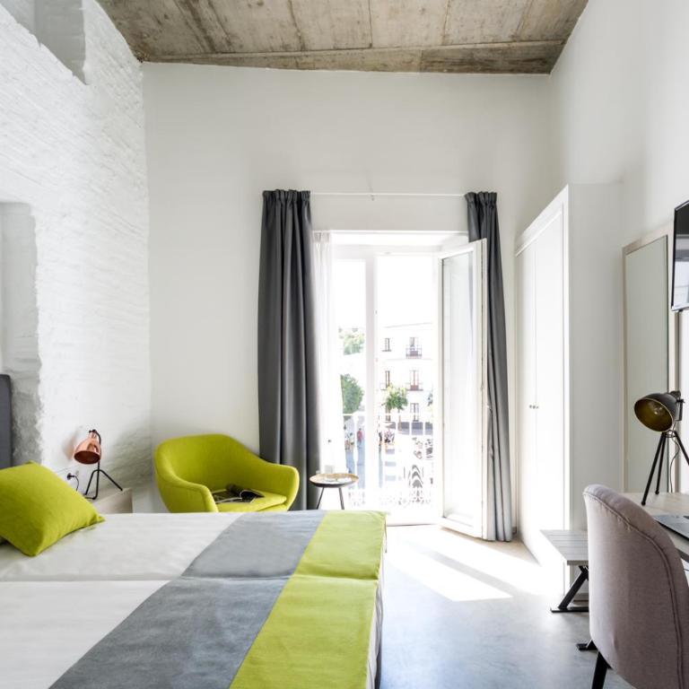 La Puerta de Palacio - Adults Only - Habitación con vistas a la ciudad - 2 camas - 1