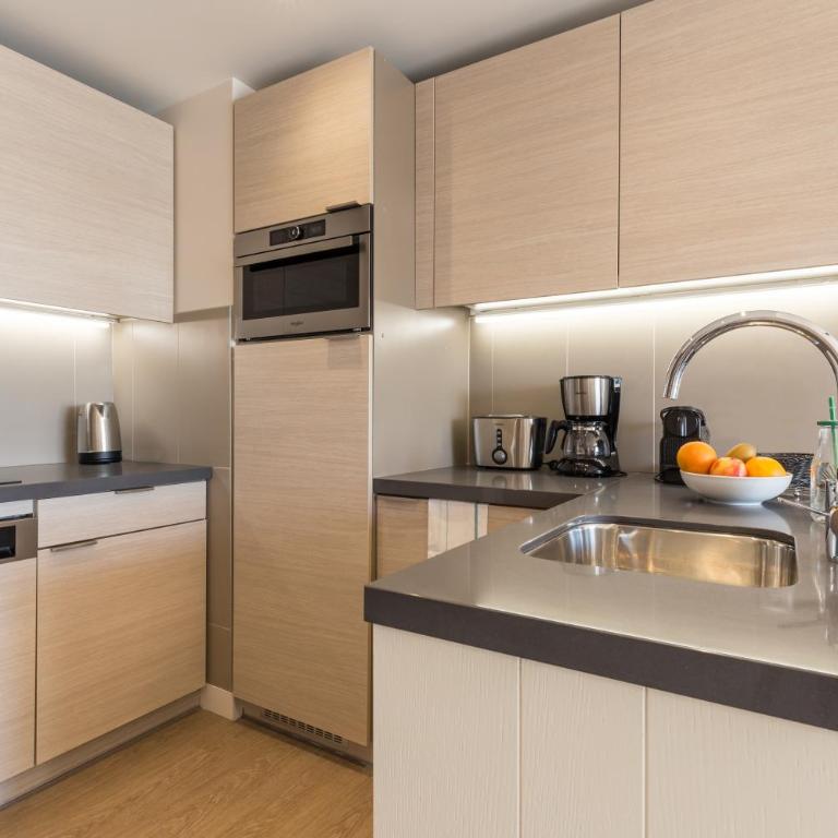 Résidence Pierre & Vacances Premium Presqu'Ile de la Touques - Appartement 2 Chambres en Duplex avec Terrasse ou Balcon (6 Personnes) - Bâtiments de la Capitainerie - 5