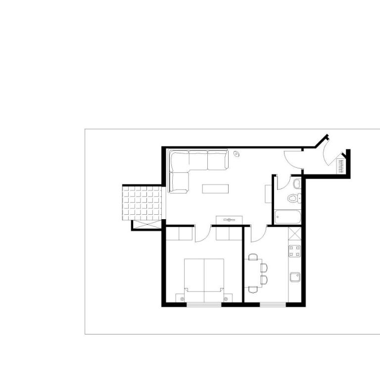 Apartment Bünda - Apartment mit 1 Schlafzimmer - 2
