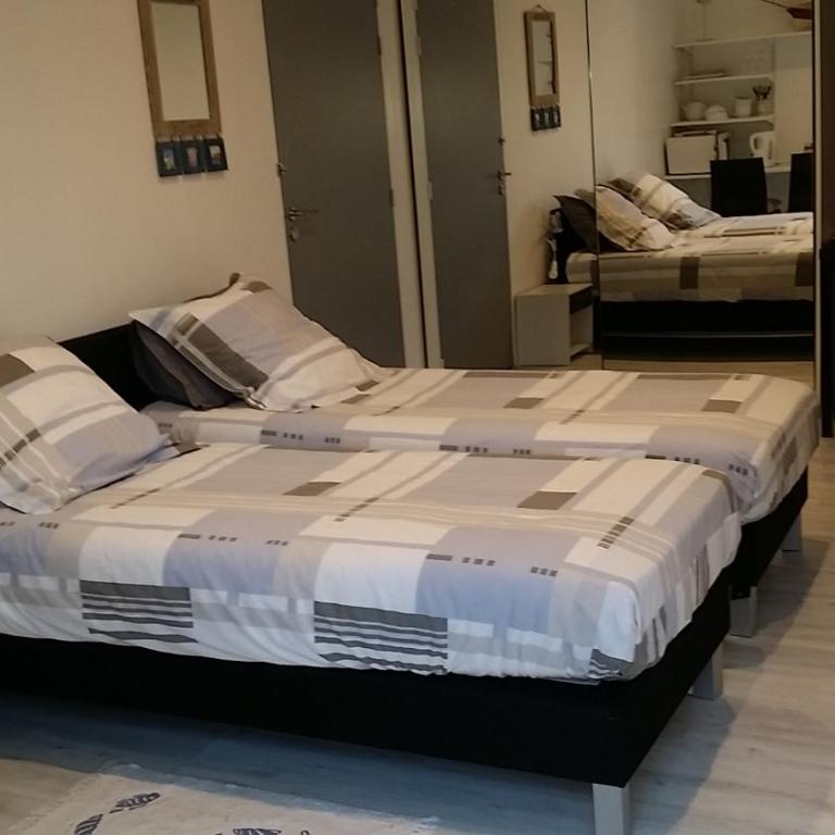 Chambre spacieuse, moderne et très confortable à Perros-Guirec - Camera Matrimoniale/Doppia con Letti Singoli con Bagno Privato - 2