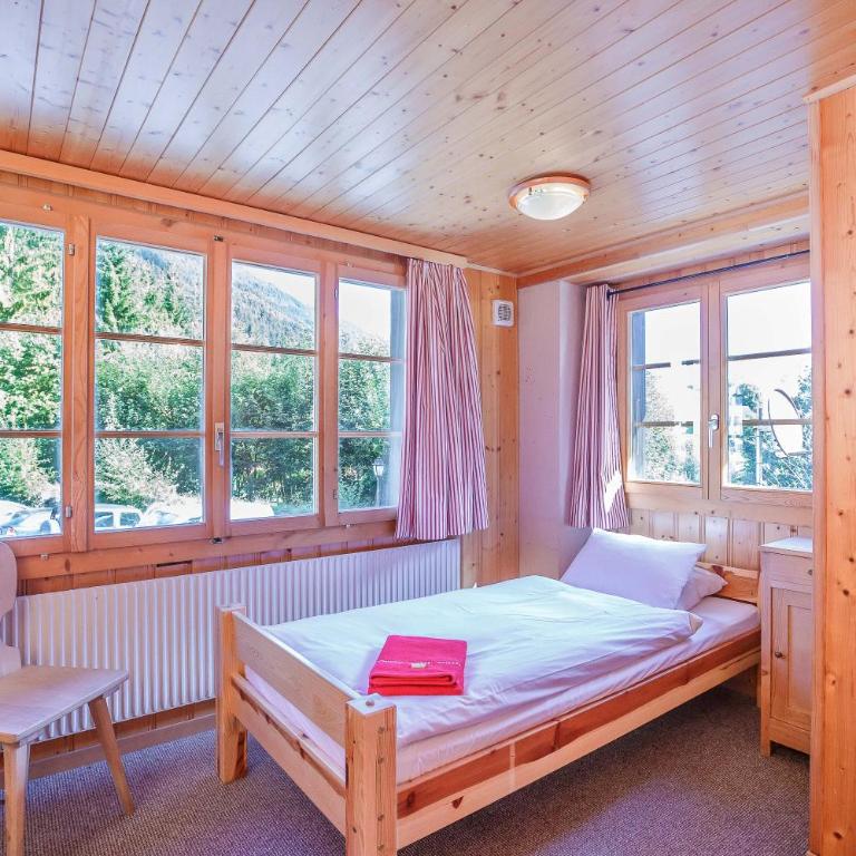 Guest House du Grand Paradis - On Piste - Chambre Triple avec Salle de Bains Privative Séparée et Terrasse - 4