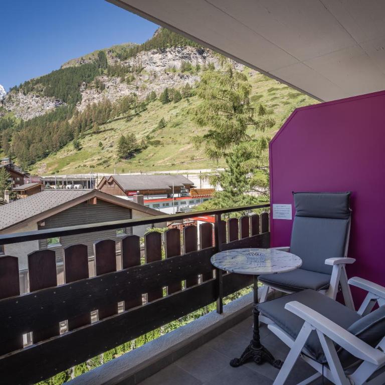Arca Aparthotel & Spa - Studio Süd mit Blick auf das Matterhorn - 3