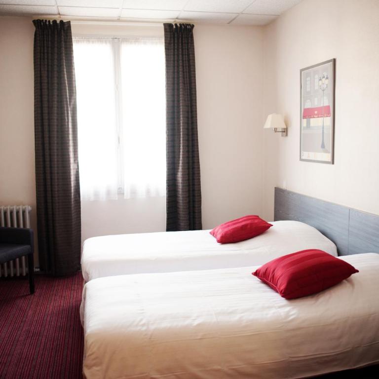 Hôtel Carmin - Chambre Lits Jumeaux - 10