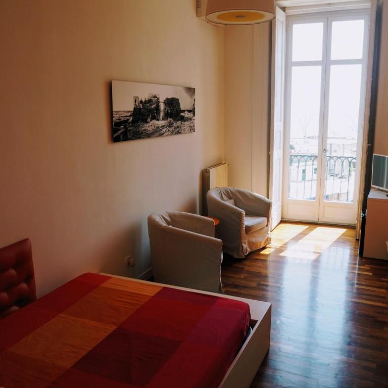 Palazzo Mirelli - Camera Matrimoniale Deluxe con Bagno Privato Esterno e Vista Mare - 2