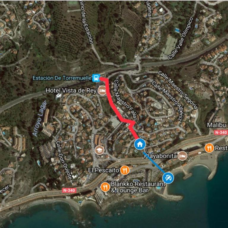 Apartment, 2 bedrooms, on the beach, with pool, sea views and garden - Two-Bedroom Apartment - 16