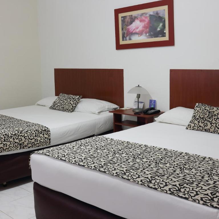 Hotel Zandu - Habitación Doble - 2 camas - 1