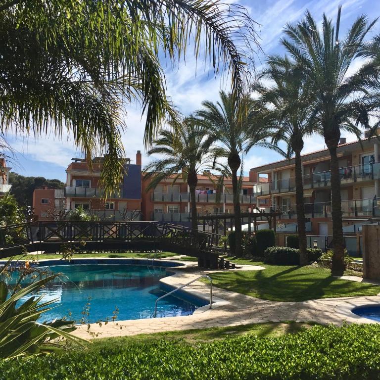 Apartamento con piscina, terraza y parking gratis "Ideal familias" Cambrils - Apartment with Garden View - 22