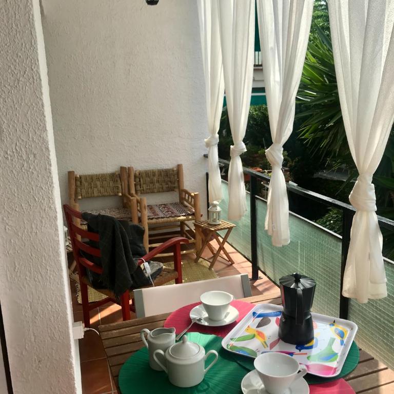 Seaside Apartment in Sitges Steps from Beaches with private Patio - Apartamento Deluxe - 15