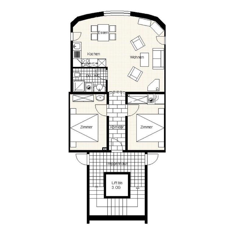 Haus Rubin - Apartamento de 2 dormitorios (4 adultos) - 12
