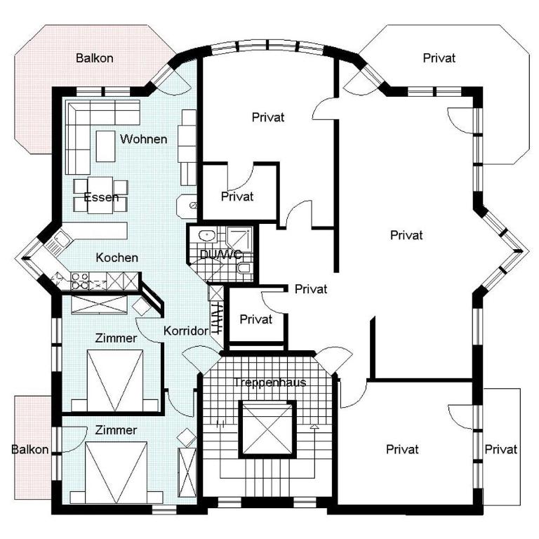 Haus Rubin - Apartamento Superior de 2 dormitorios (4 adultos) - 10