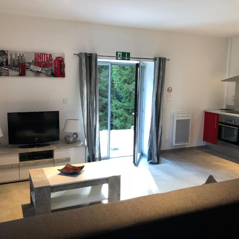 Le Moulin des Olirics - Apartment mit 1 Schlafzimmer mit Flussblick - 8