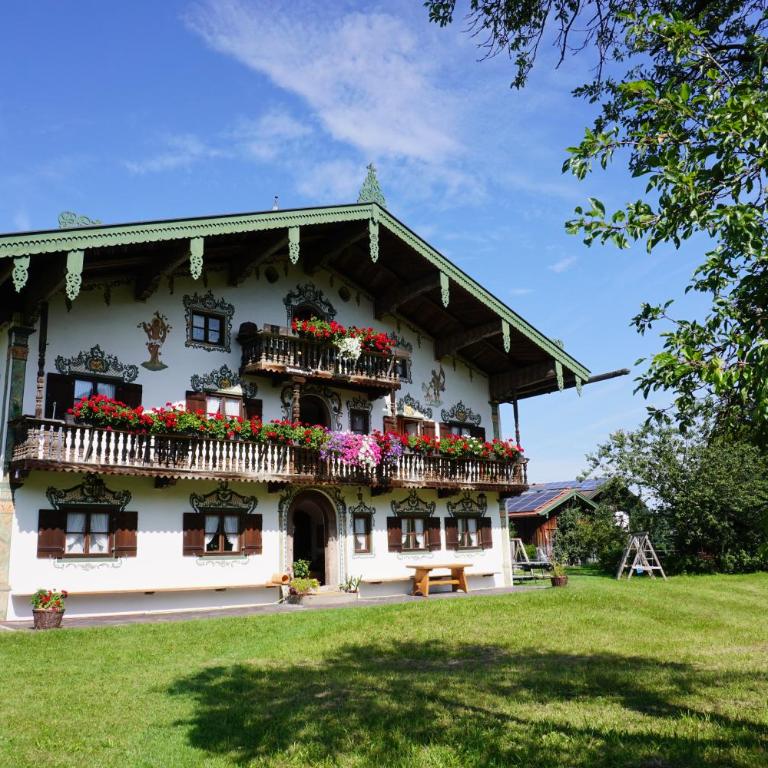 Schwabenbauernhof-Tradition und Moderne erleben - Apartment mit Blick auf die Berge - 29
