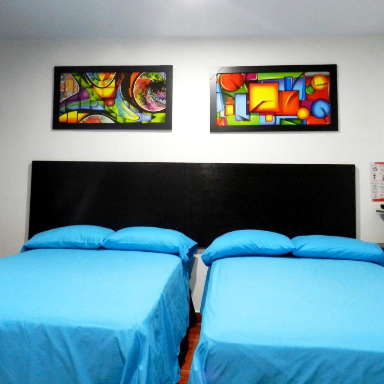 Hotel Sucre Del Bosque - Habitación Doble con aire acondicionado - 2 camas - 5