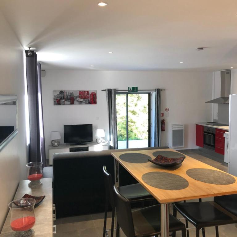 Le Moulin des Olirics - Apartment mit 1 Schlafzimmer mit Flussblick - 7
