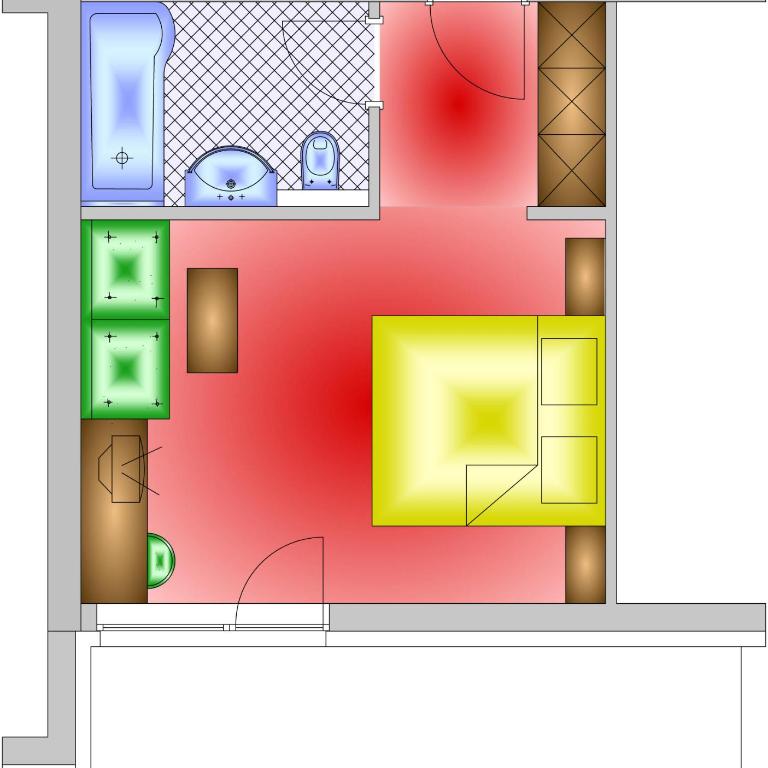 Haus Bergkristall - Vierbettzimmer - 3
