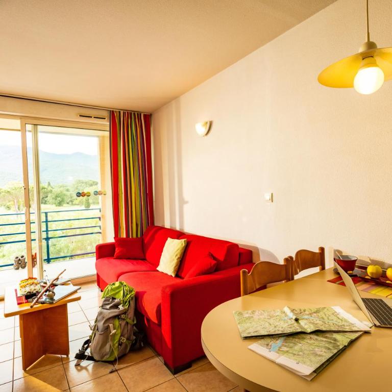 Appart Hôtel Mer & Golf Port Argelès - Studio - Côté Montagne - 6