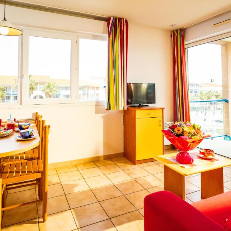 Appart Hôtel Mer & Golf Port Argelès - Appartement 1 Chambre - Côté Port - 5