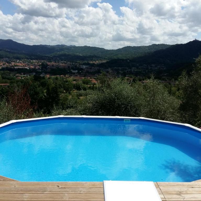 Valuable rustic Tuscan swimming pool, breathtaking view of Camaiore - Villa - 41