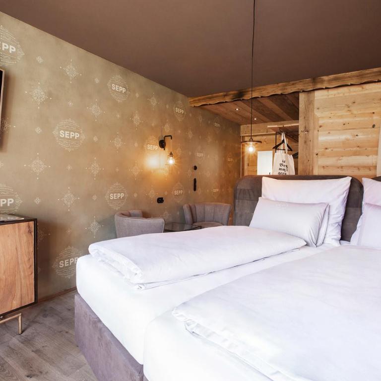 HOTEL SEPP - Alpine Boutique Hotel - Adults Only ab 21 Jahre - Doppelzimmer mit Balkon - 3