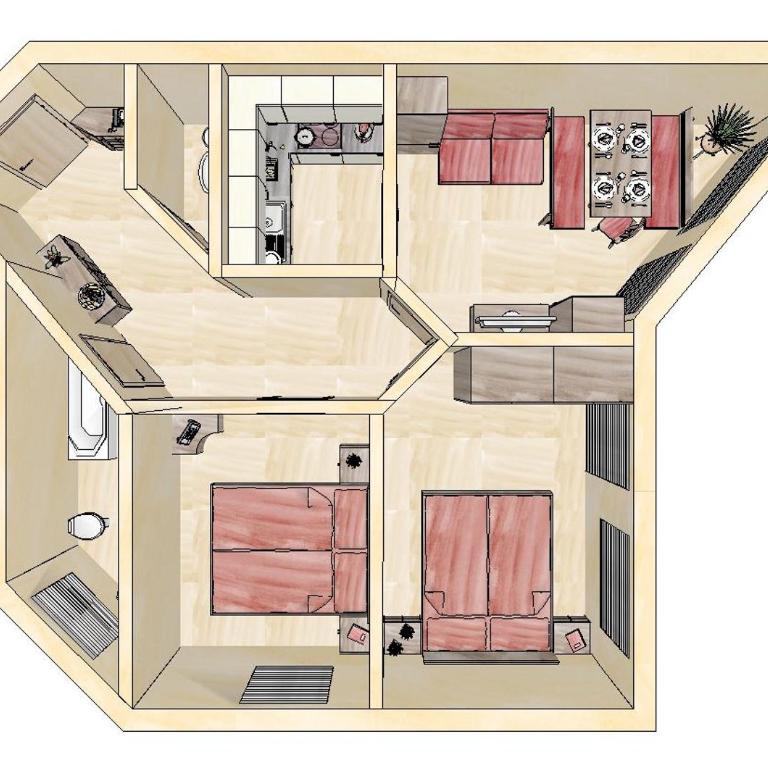 Ferienwohnungen am Lärchenweg - Apartamento - Planta baja - 4