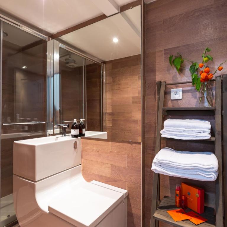 Artisan Lofts near Marais - Appartamento con doccia - 13