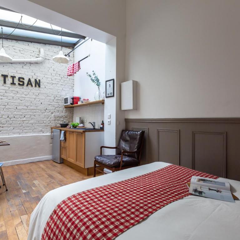 Artisan Lofts near Marais - Appartamento con doccia - 5