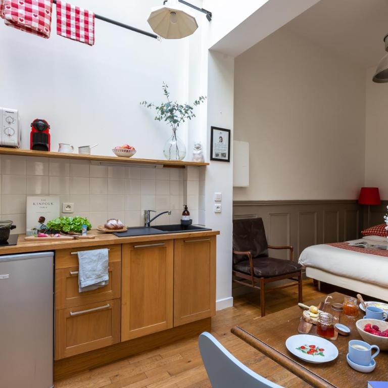 Artisan Lofts near Marais - Appartamento con doccia - 8