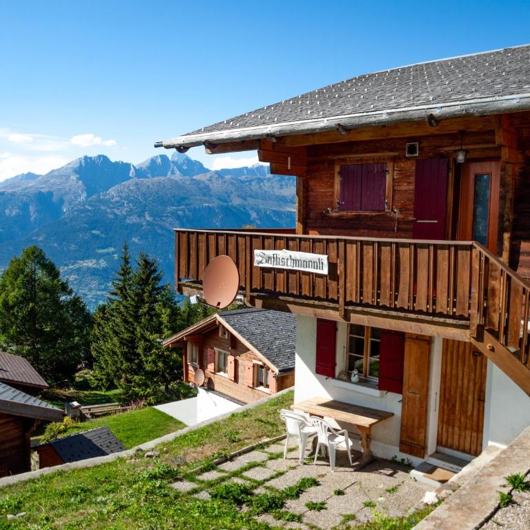 Chalet Saflischmannli auf der Alpe Rosswald - Apartment - 19