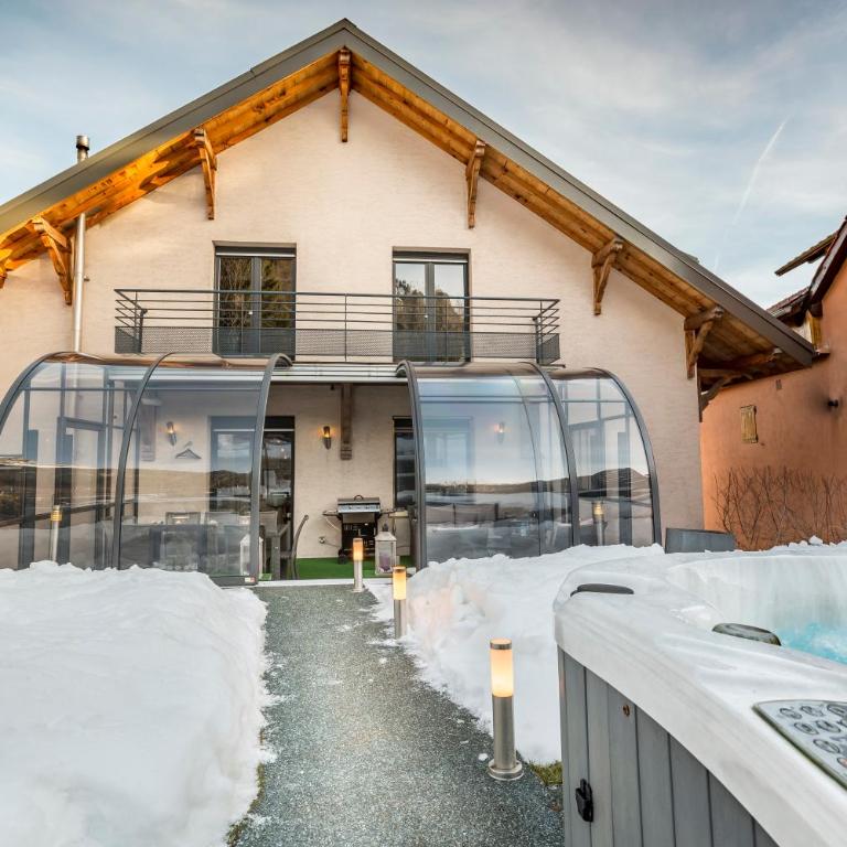 Les Edelweiss Mont-Blanc - Gîte Classé 3 Etoiles - Suite con Vista Montagna - 7
