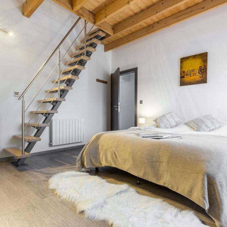 Les Edelweiss Mont-Blanc - Gîte Classé 3 Etoiles - Suite con Vista Montagna - 4