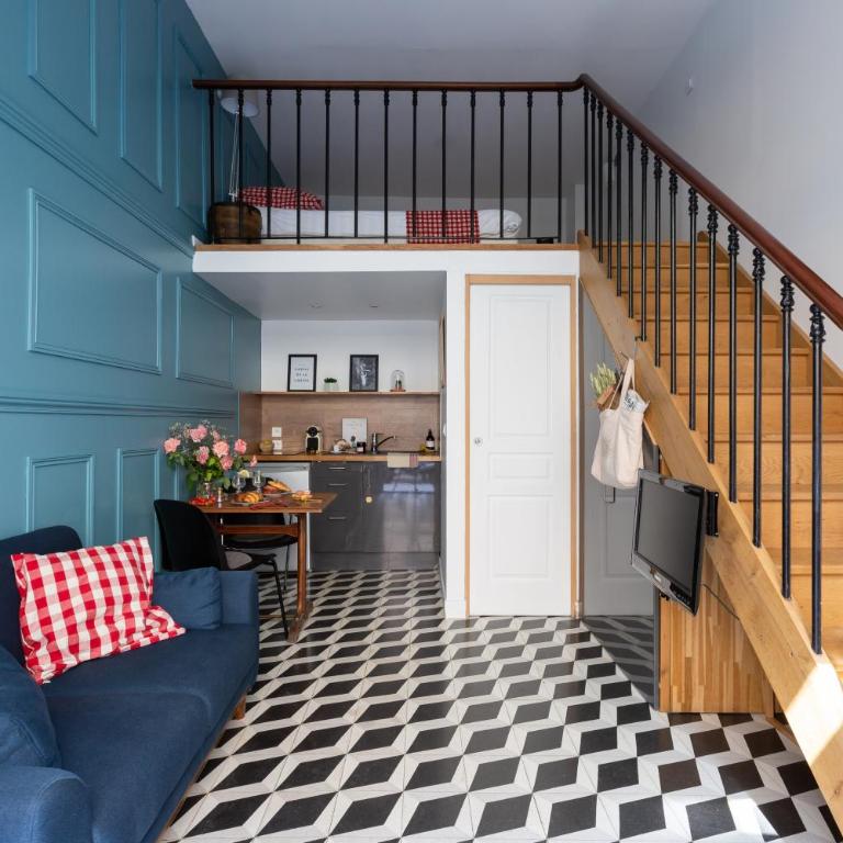 Artisan Lofts near Marais - Appartamento con doccia - 5