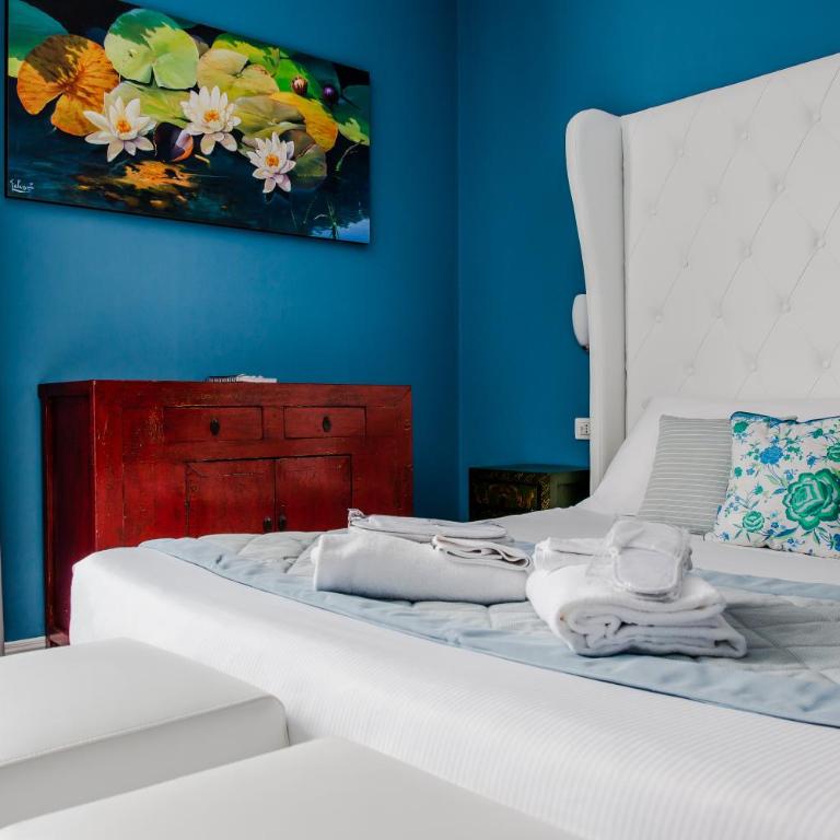 La Residenza di Michelangelo - Camera Matrimoniale Deluxe con 1 Letto Supplementare - 14