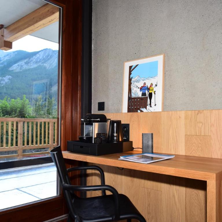 Hôtel Restaurant Le Monêtier - Chambre Double avec Balcon - 3