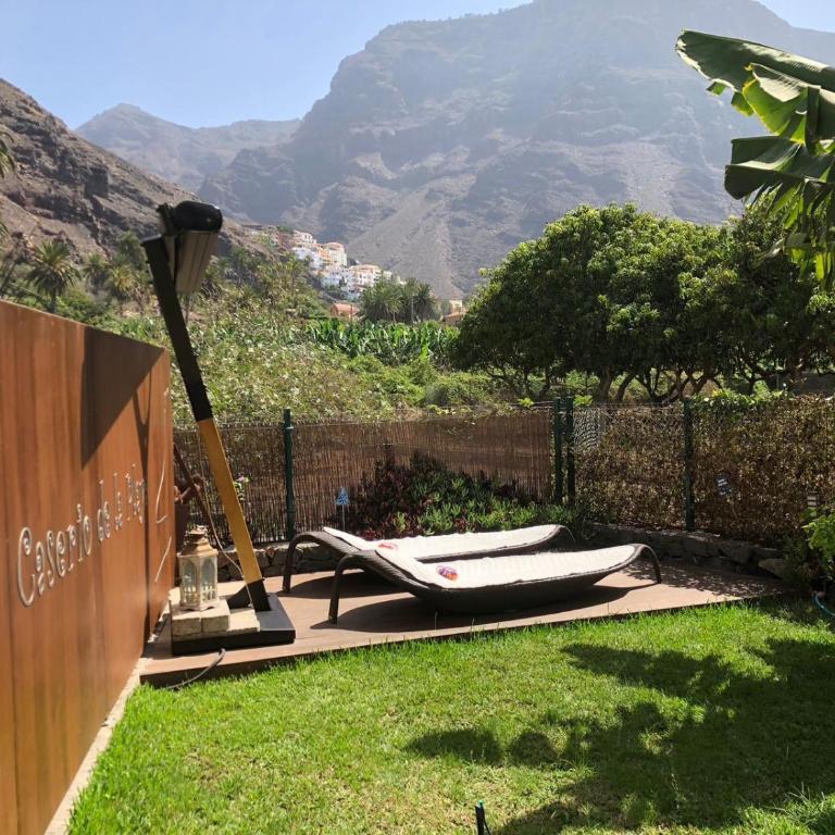 Caserío de la Playa - Adults Only - Apartamento de 1 dormitorio con vistas a las montañas y jardín - 14