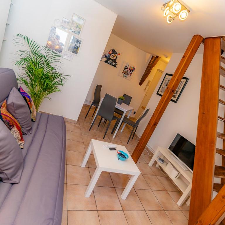 Appartement cosy centre Troyes - Parking - 4 personnes - Appartement - 19