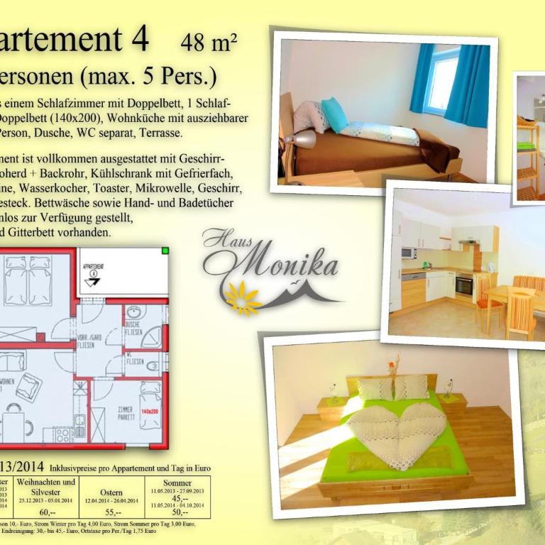 Appartementhaus Monika - Apartment mit 2 Schlafzimmern und Terrasse - 10