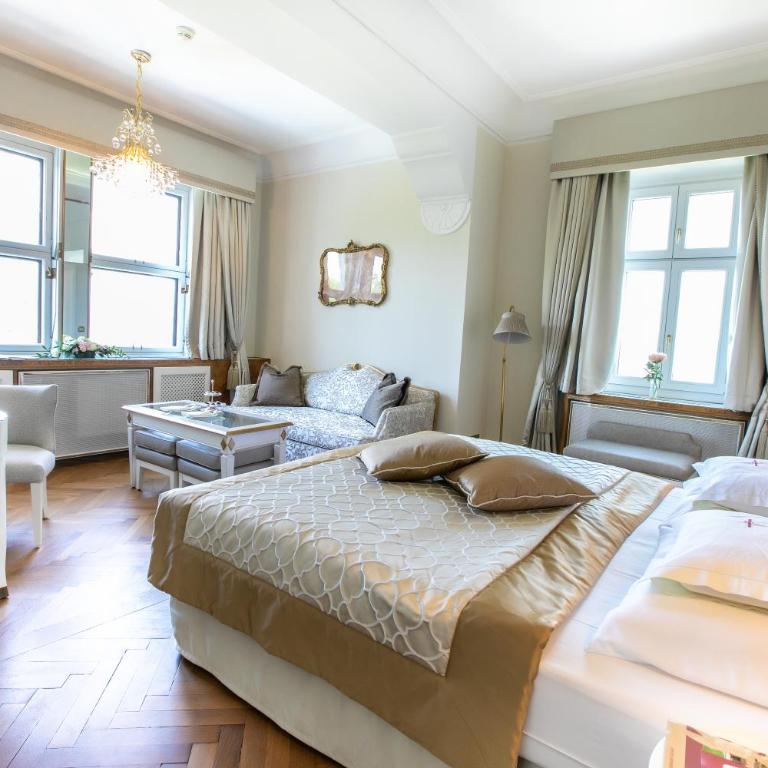 Hotel Schloss Mönchstein - Schlosssuite mit Stadtblick - 7