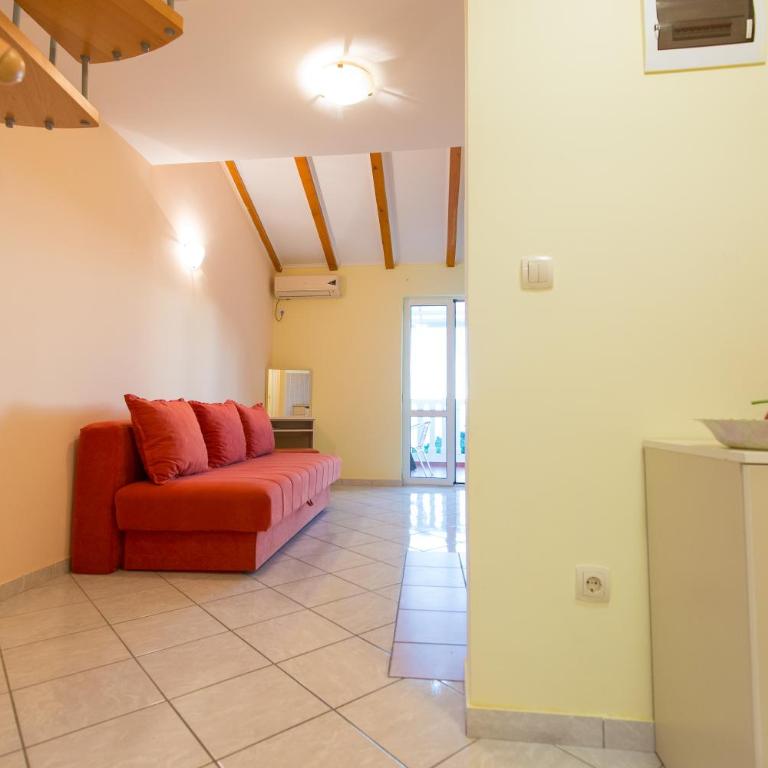 Vila Vukotić - Duplex Two-Bedroom Apartment with Balcony and Sea View - 3