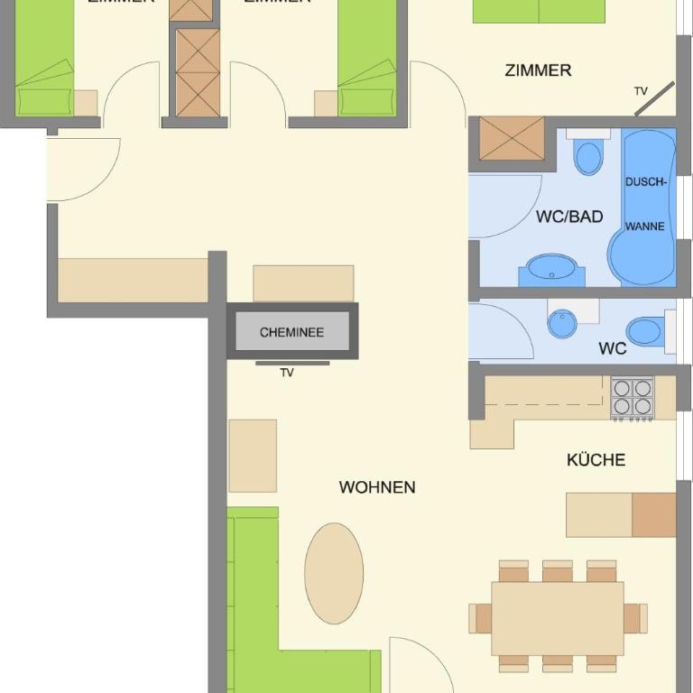 Haus Kandahar - Apartamento de 3 dormitorios - 17
