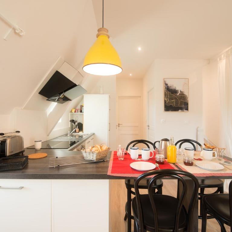Le Nid Douillet, climatisation et parking privé - Appartement - 3