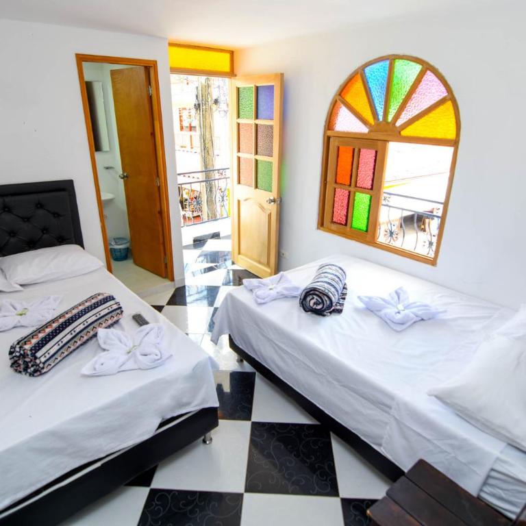 Hotel El Paisaje - Habitación Doble Superior - 2 camas, con vistas a la ciudad - 3